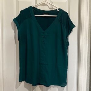 FORTUNE + IVY mixed Helina material blouse size L